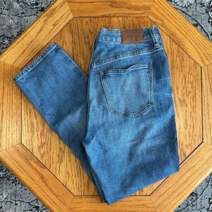 *MADEWELL* Medium Wash The Hogn Rise Slim Boyjean Straight Jeans Size 27